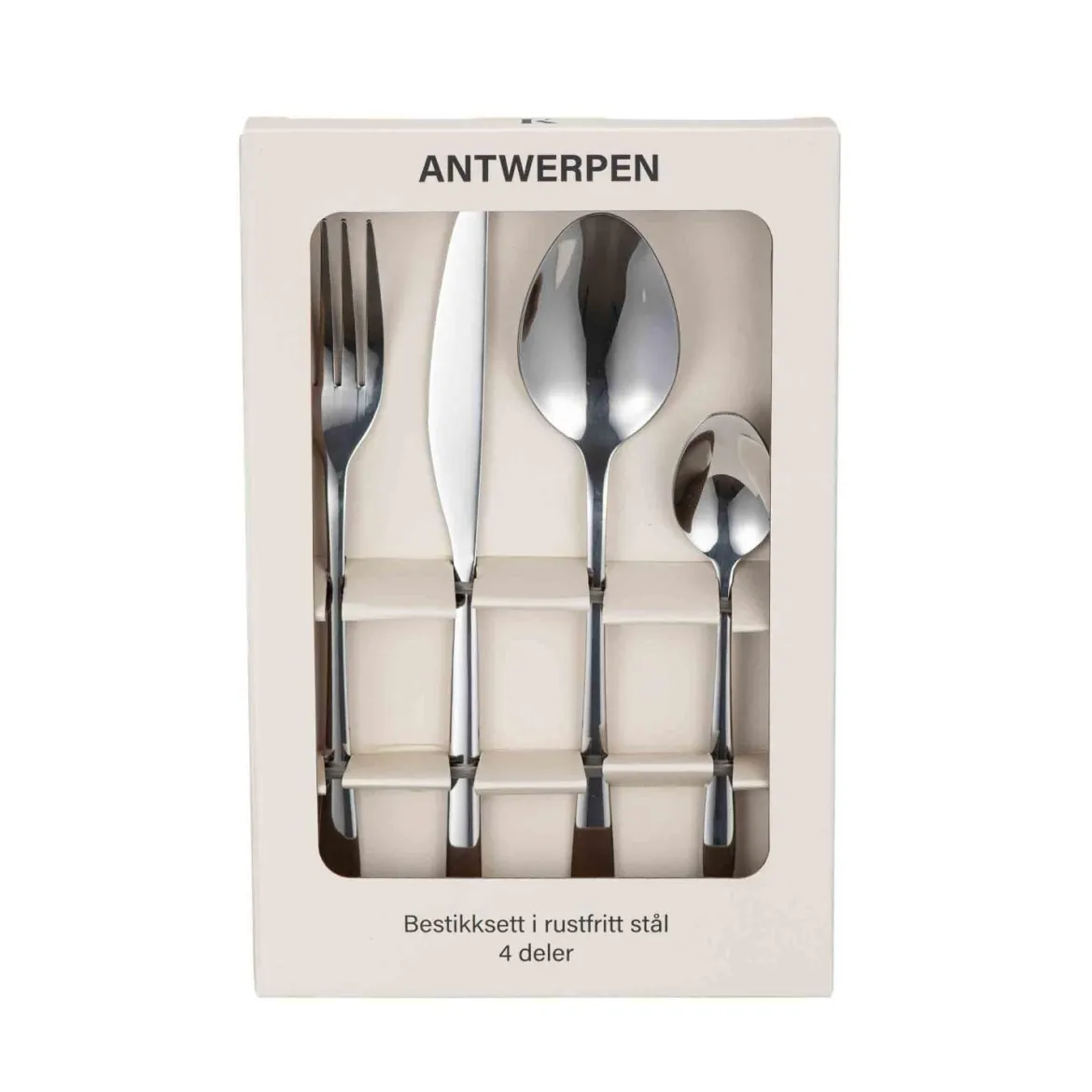 Bestikksett Antwerpen 4pk, sølv