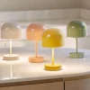 Bordlampe Napoli oppladbar 24 cm beige