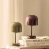 Bordlampe Napoli oppladbar 24 cm burgunder