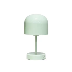 Bordlampe Napoli oppladbar 24 cm lys grønn