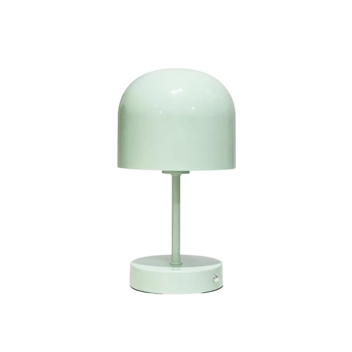 Bordlampe Napoli oppladbar 24 cm lys grønn