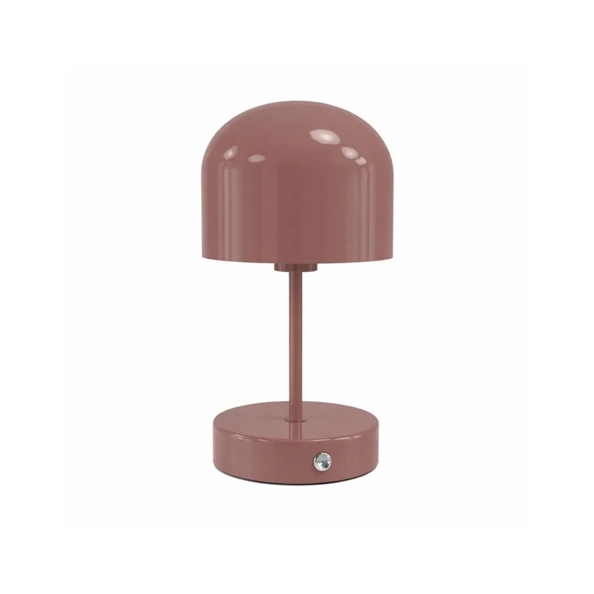 Bordlampe Napoli oppladbar 24 cm rosa