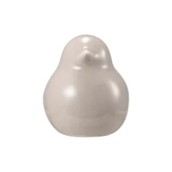 Fugl Lily 7 cm beige