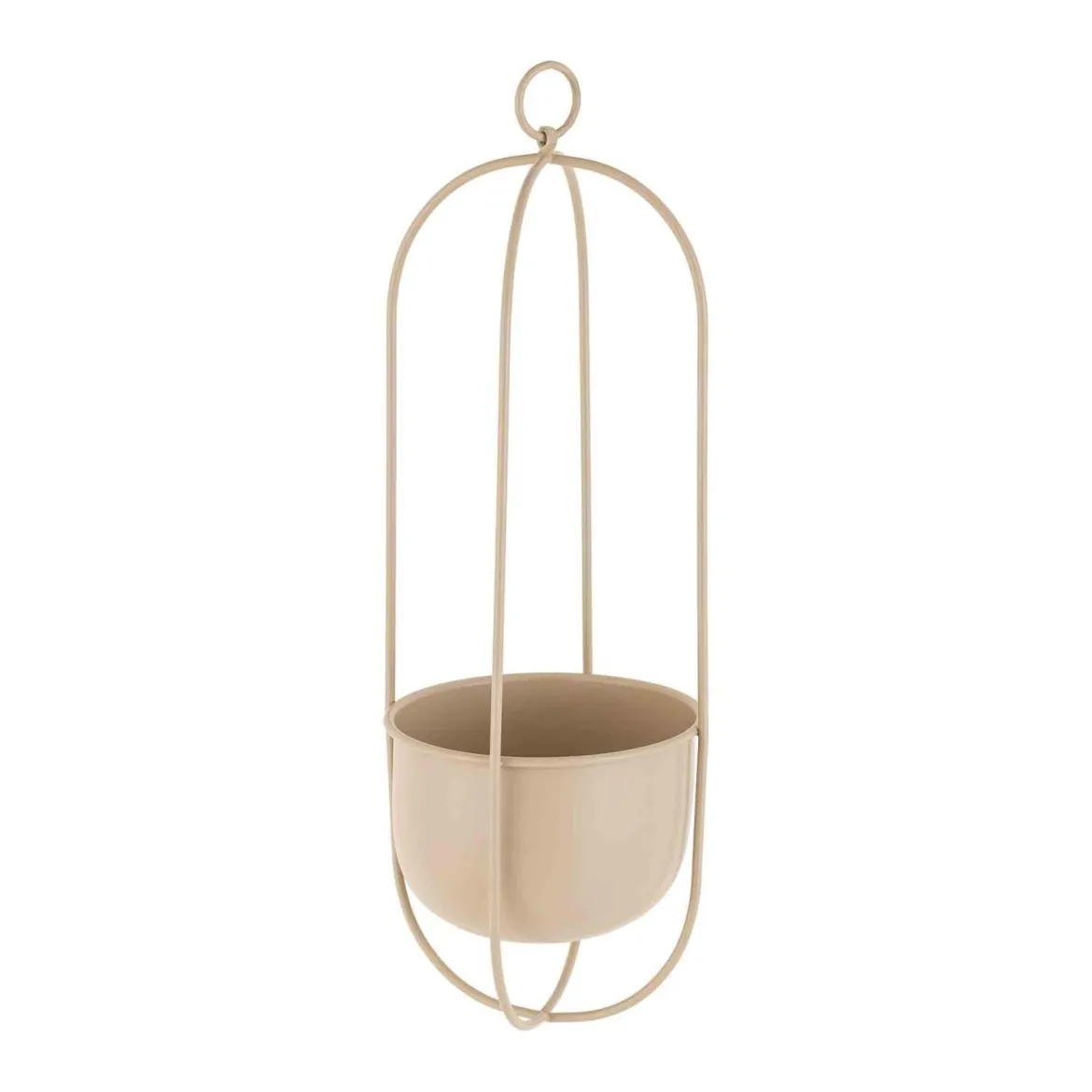 Hengepotte Singel 45 cm beige