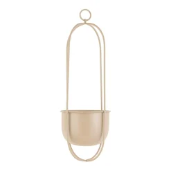 Hengepotte Singel 45 cm beige