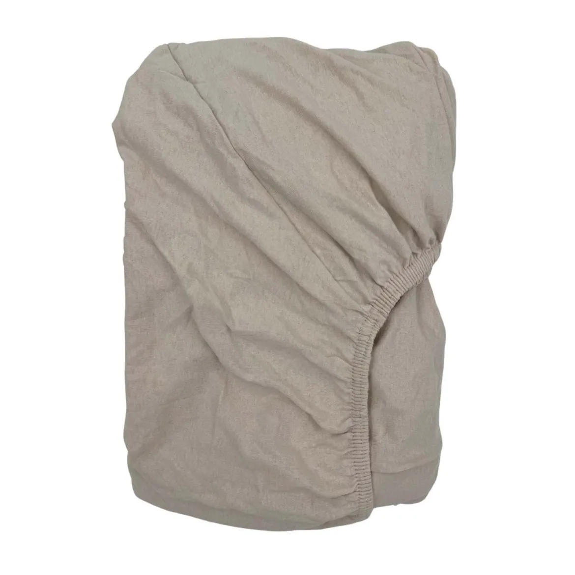Jerseylaken 90x200 cm beige