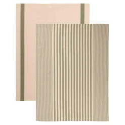 Kjøkkenhåndkle Georg 50x70 sett oliven