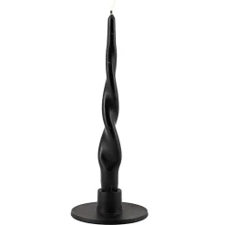 Kronelysestake lana sort 10 cm