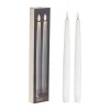 Kronelys LED 2 pk 26,5cm hvit