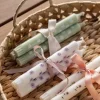 Kronelys sommerblomst 100% stearin 3 pk