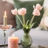 Kubbelys Blomst 10cm rosa