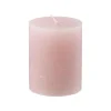 Kubbelys Rustikk 9cm rosa