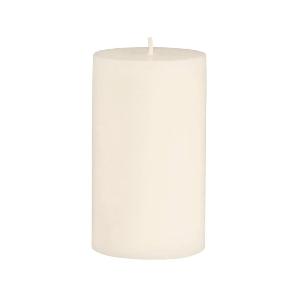 Kubbelys 100% stearin 10cm offwhite