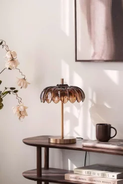 Lampe Heritage 36,5 cm brun