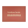 Liggende kort Verdens beste mamma