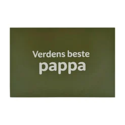 Liggende kort Verdens beste pappa