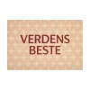 Liggende kort Verdens beste rosa