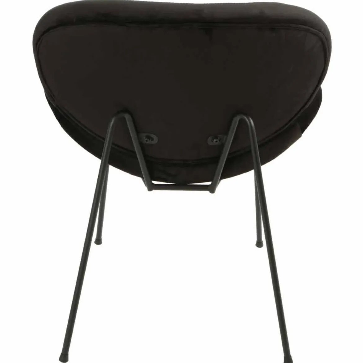 Loungestol Konrad Velur, sort
