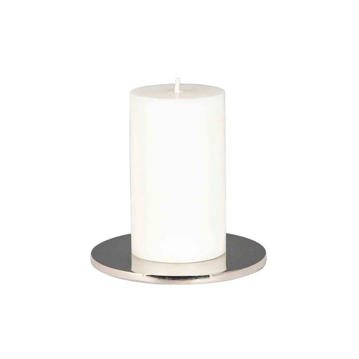 Lysestake Arlo m/pigg 11 cm sølv