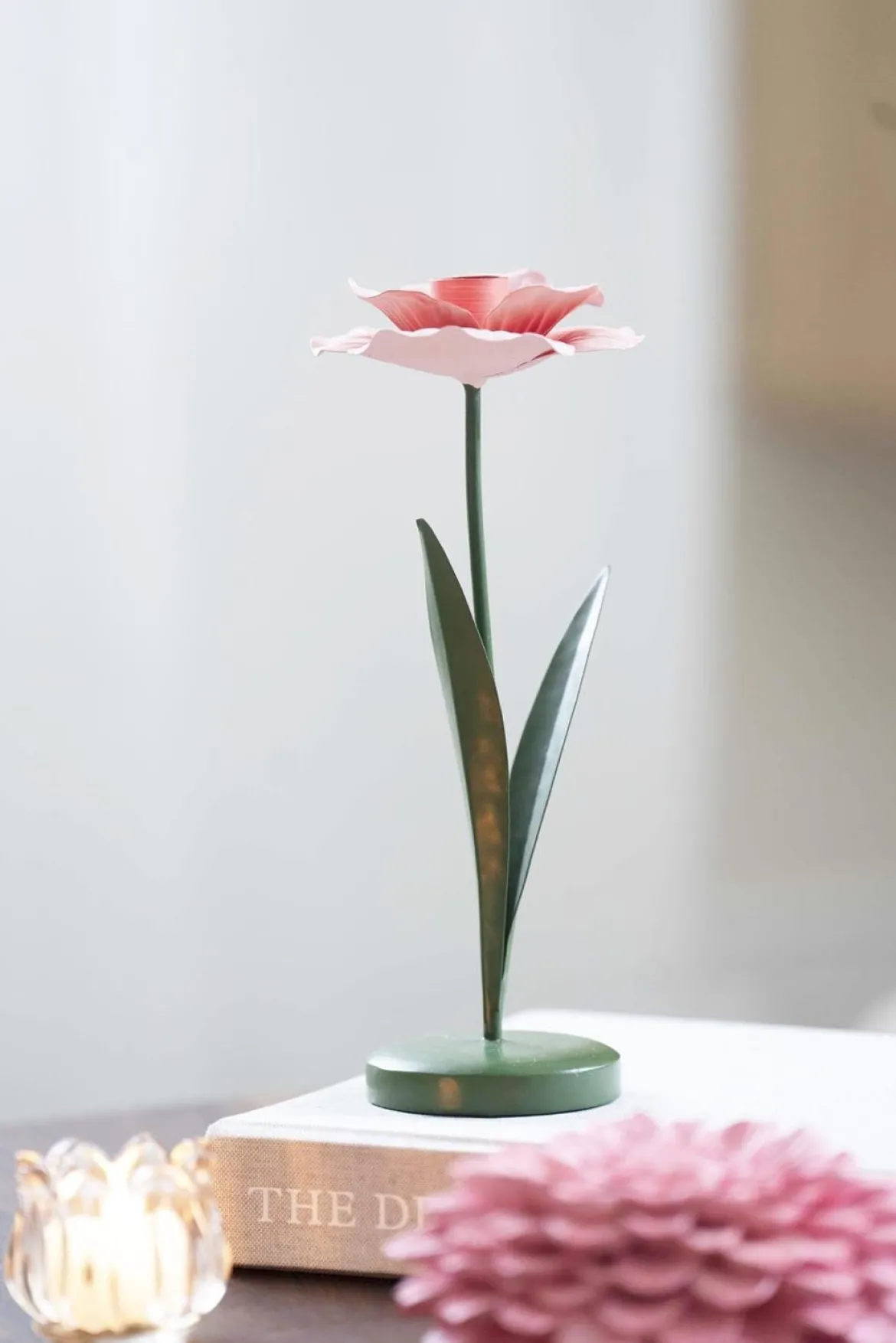 Lysestake blomst 26 cm