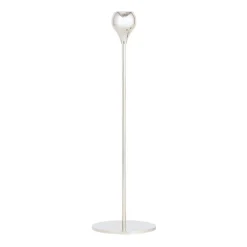 Lysestake Blonde 30 cm sølv