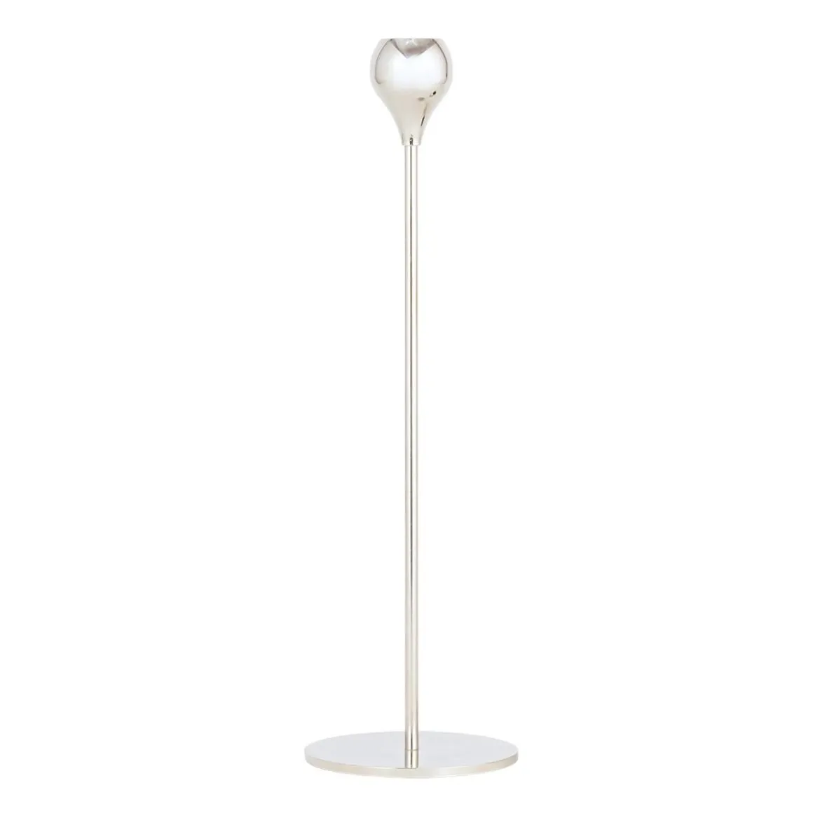 Lysestake Blonde 30 cm sølv