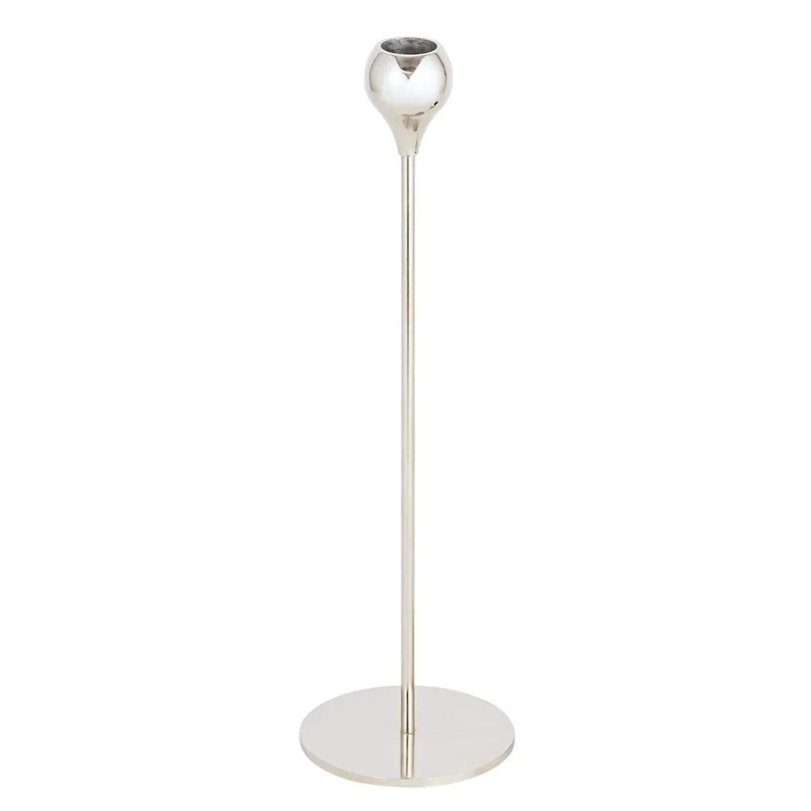Lysestake Blonde 30 cm sølv