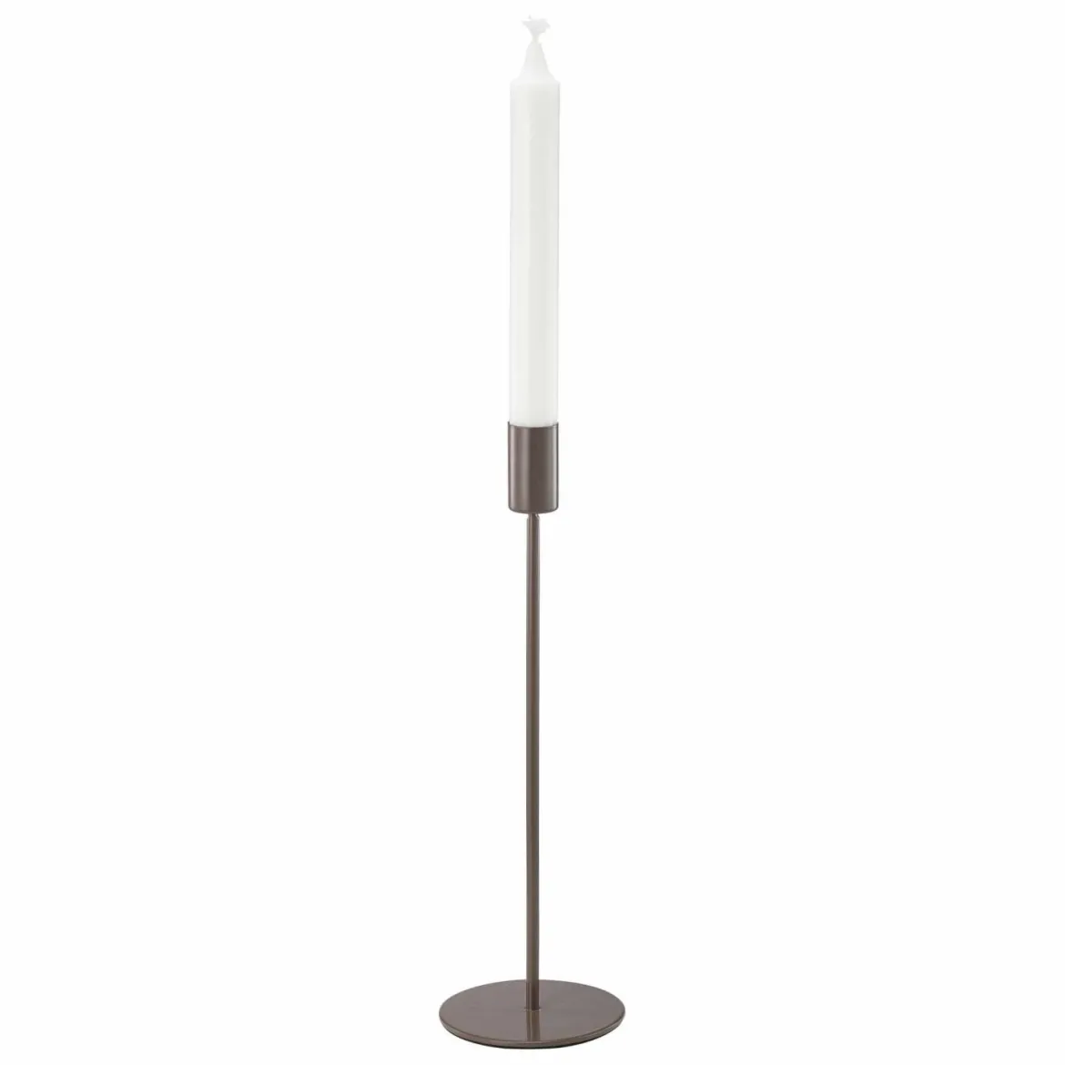 Lysestake Melina 28,5 cm brun