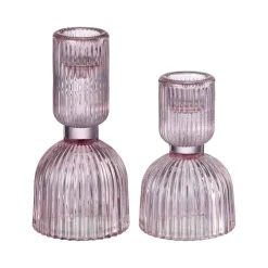 Lysestake Vilde 11,5 cm rosa
