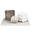 Lysfat Marmor beige 25x25cm