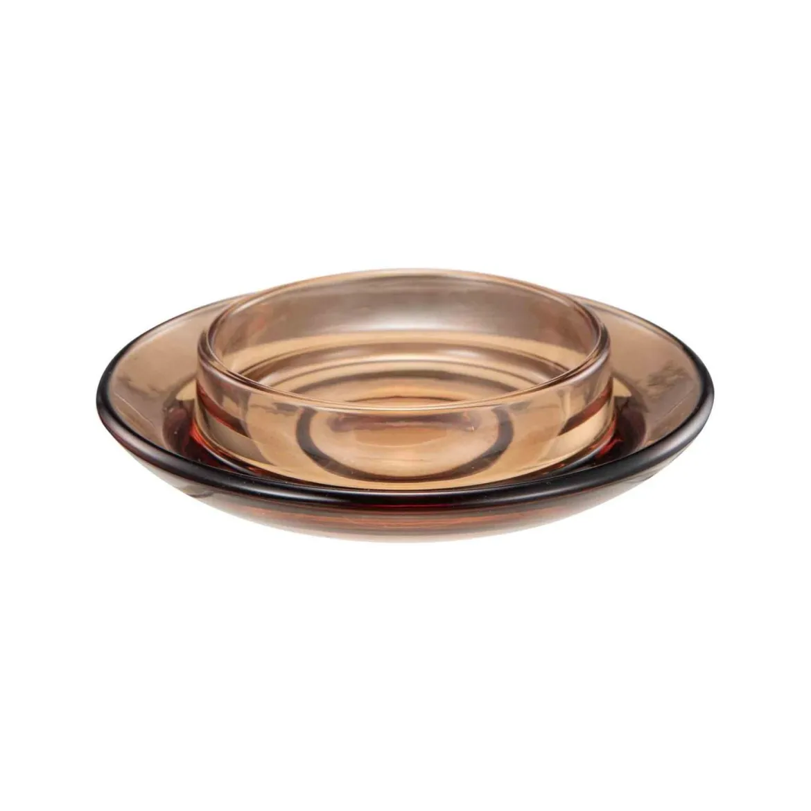Lysholder Leo 14cm amber
