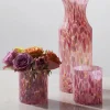 Magnor - Swirl karaffel/vase, rosa