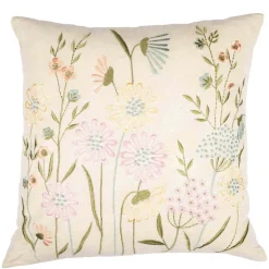Puterekk Saga brodert multi 48x48cm
