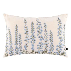 Putetrekk Blåregn broderi 40x60cm