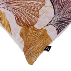 Putetrekk Ginkgo broderi 48x48 cm