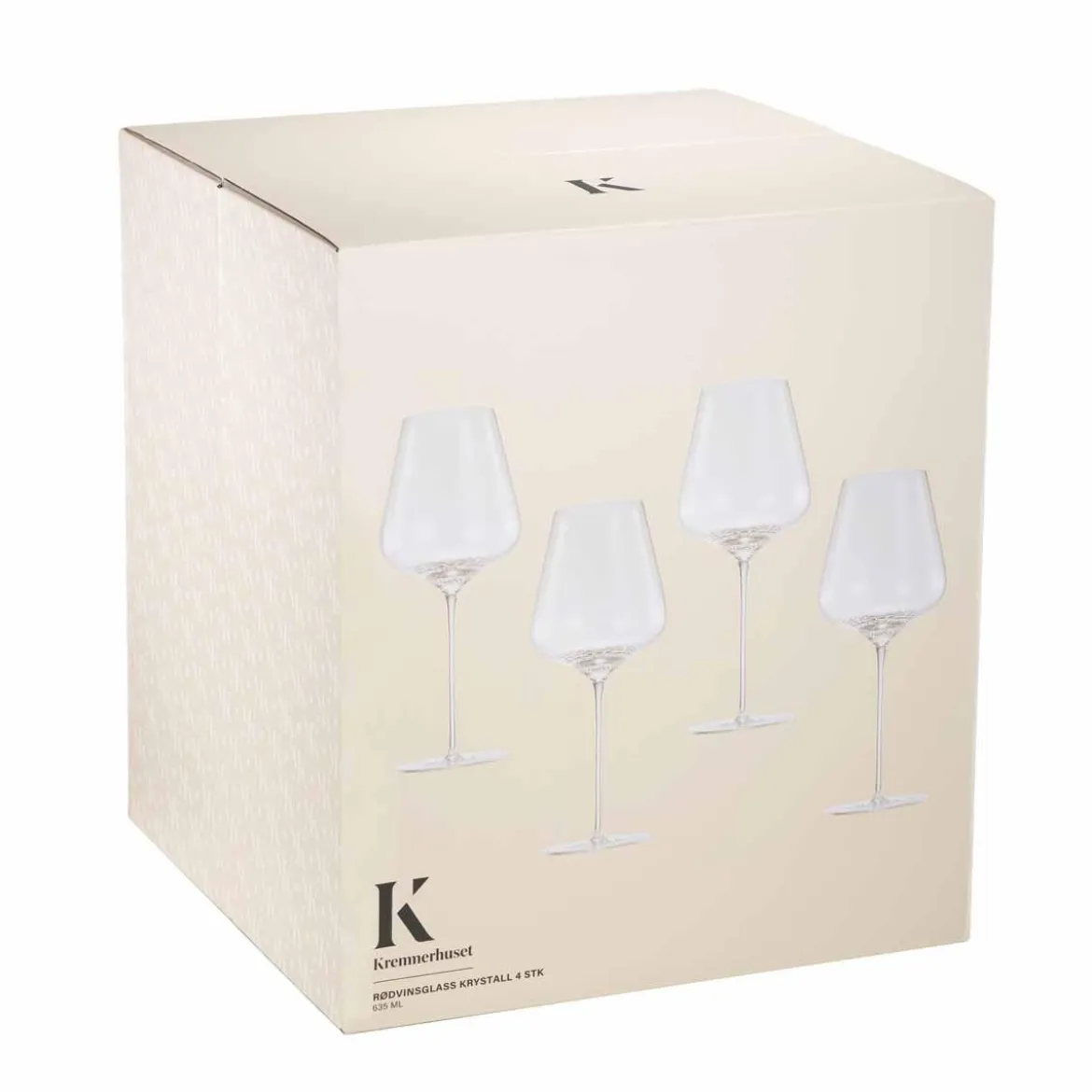 Rødvinsglass Krystall 635 ml