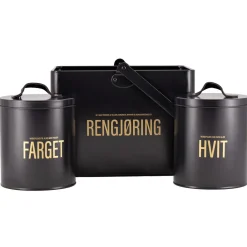 Rengjøringsboks sort