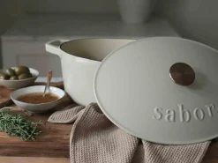Sabor - Home Kjøkkenhåndkle 2-pk brun