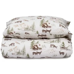 Sengesett Flanell Winter Wonderland 140*200 cm