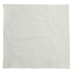 Serviett Molly 35x35cm hvit