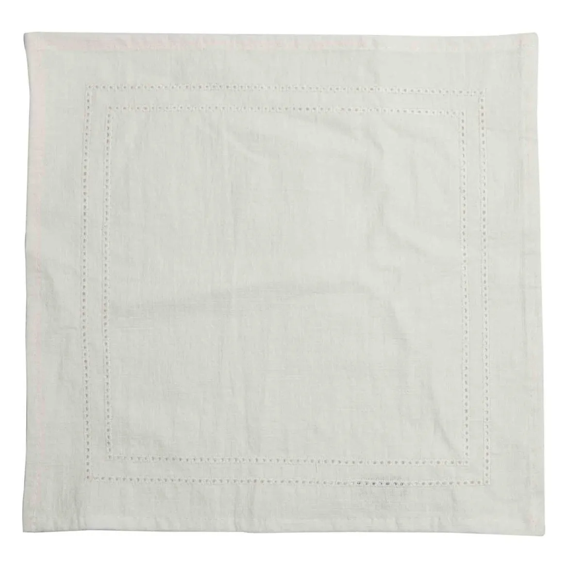 Serviett Molly 35x35cm hvit