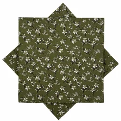 Serviett Tiny Flowers grønn