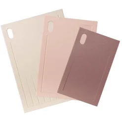 Skjærebrett 3pk rosa