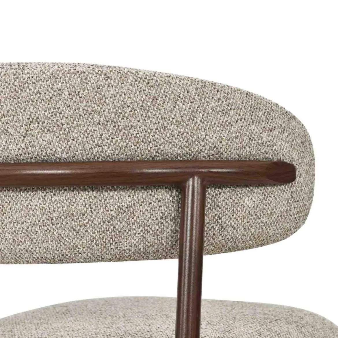 Spisestol Hannah mørk beige