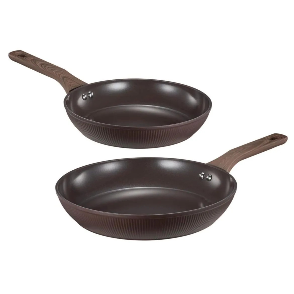 Stekepanne sett Scandi 28/24 cm brun