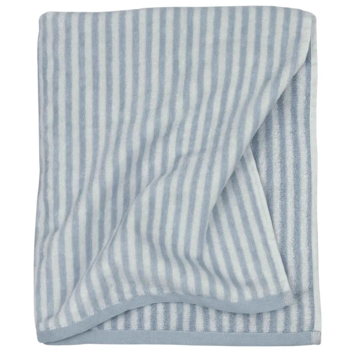 Strandhåndkle Stripes lys blå