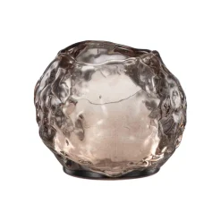 Telysholder Bianca 6 cm brun