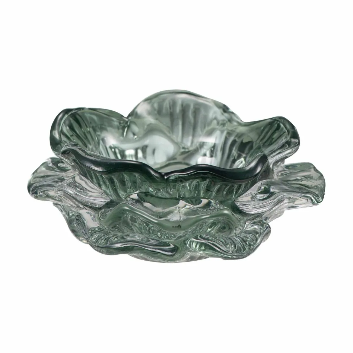 Telysholder Flo 4,5 cm grønn