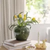 Tulipan 5 stk H 39 cm gul