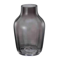 Vase Markblomst 15 cm grå